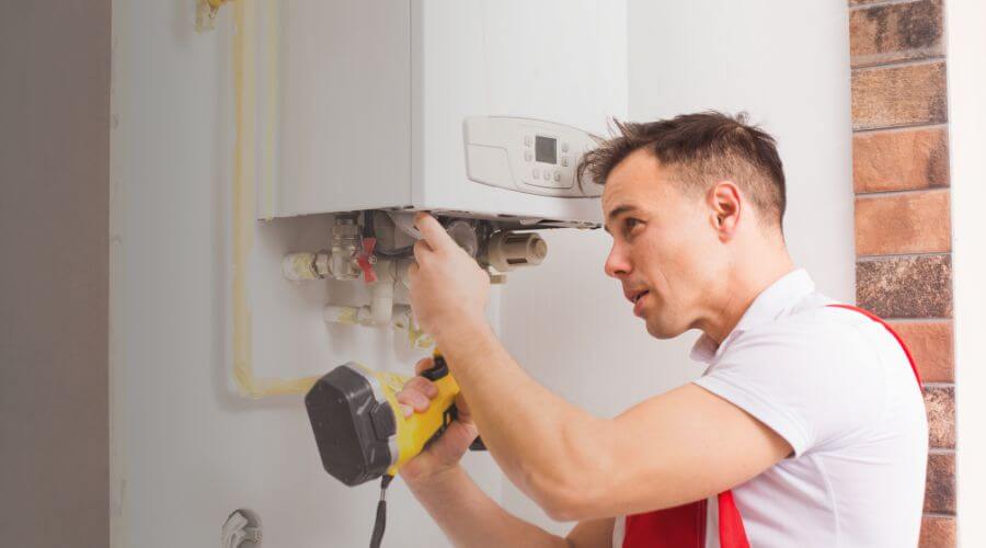 Local tankless water heater installation in Glouster, OH